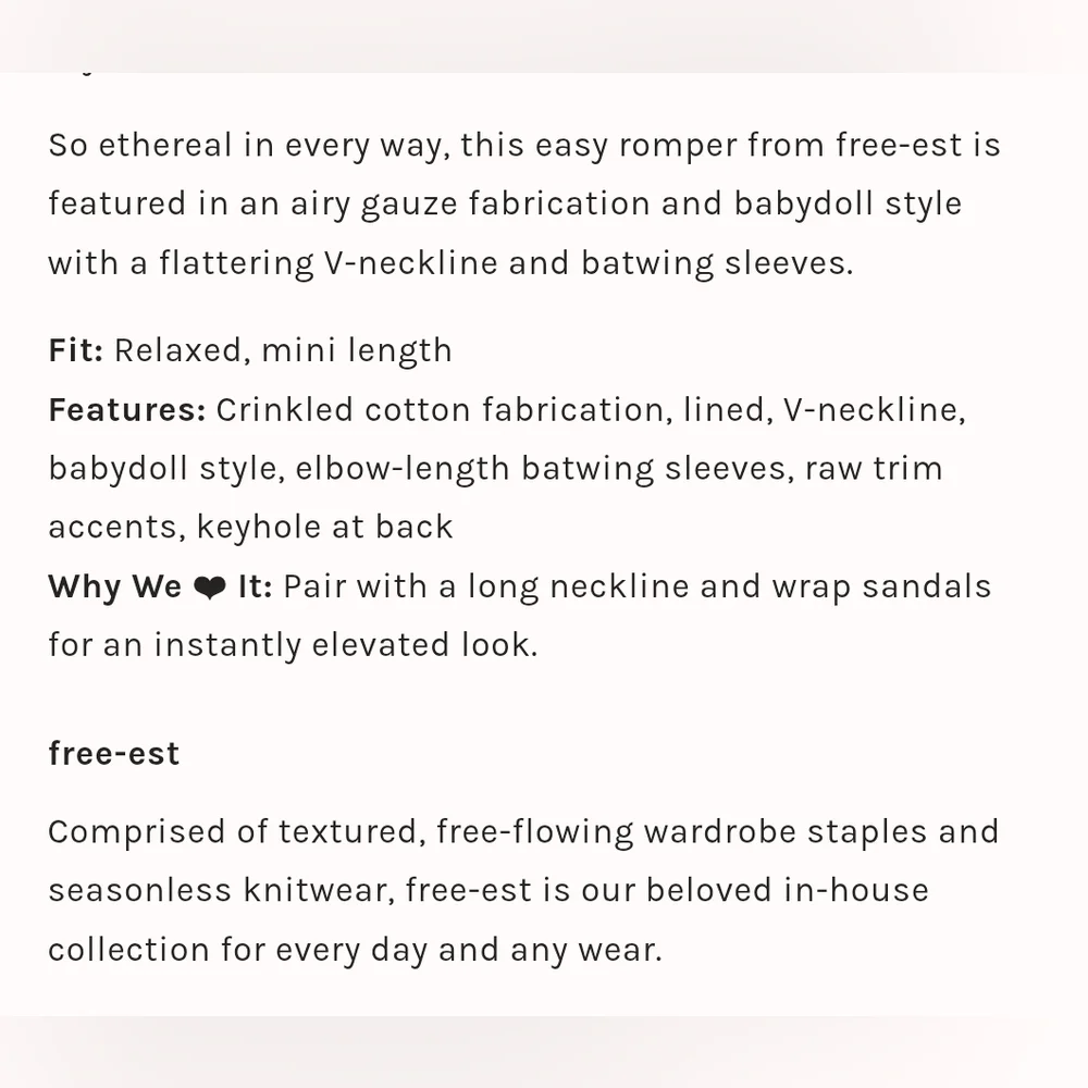 Free People Dalia Romper - Picture 6 of 6